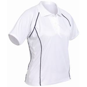 GIRLS FITTED SPORTS POLO, Sports Tops