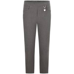 TWO POCKET LYCRA TROUSERS, Trousers & Shorts, Junior Girls