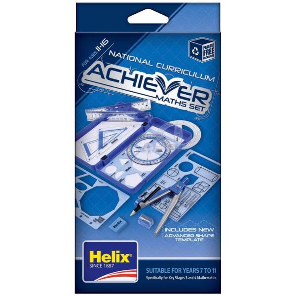 HELIX ACHIEVER MATHS SET, Boswells Additional Items, KEGS Additional Items, MHS Additional Items, TOA Additional Items, The Sandon School Additional Items, GBHS Additional Items, St John Payne Additional Items, Stationery