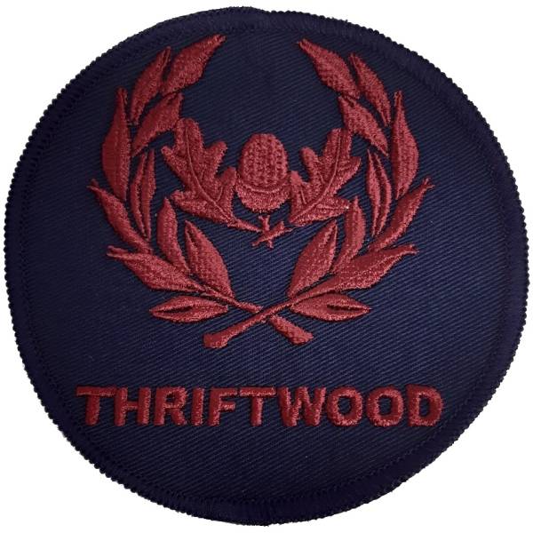 THRIFTWOOD BLAZER BADGE, Thriftwood School & College Uniform, Thriftwood School & College