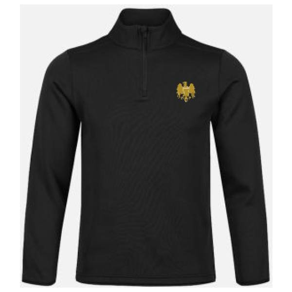 GBHS QTR ZIP MID-LAYER (OPTNL), Great Baddow High School, GBHS Sports Kit