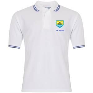 ST ANNES TIPPED POLO, St. Anne's Preparatory School, St. Anne's Sports Kit