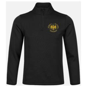 GBHS QTR ZIP MID-LAYER (OPTNL), Great Baddow High School, GBHS Sports Kit
