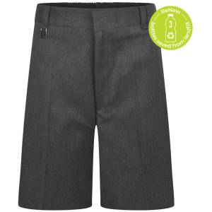 BERMUDA STD FIT SHORTS, Boys Bermuda Length School Shorts