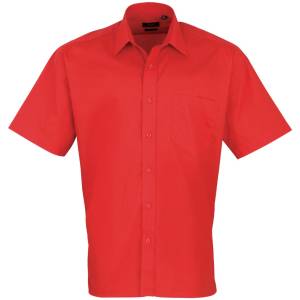 POPLIN SHIRT SHORT SLEEVE, King Edward VI Grammar School, KEGS CLEARANCE