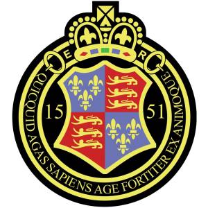 KEGS BLAZER BADGE, King Edward VI Grammar School, KEGS Uniform