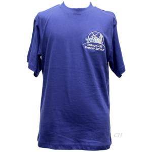 TERLING PRIMARY PE T SHIRT, Terling C of E Primary School, Terling C of E Primary School Uniform