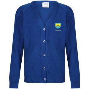 ST ANNES GIRLS CARDIGAN, St. Anne's Preparatory School, St Anne's Uniform - Kindergarten II to Year VI Girls