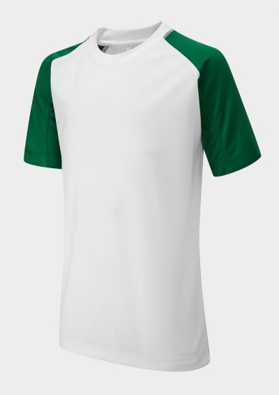 FALCON CONTRAST SLEEVE PRIMARY T-SHIRT, Falcon Primary Range