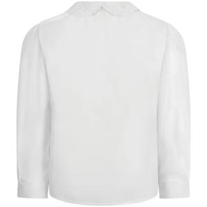 LACE COLLAR BLOUSE LS, Shirts & Blouses, Blouses Long Sleeve