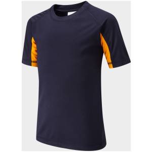 FALCON CONTRAST UNDERARM PRIMARY T-SHIRT, Falcon Primary Range