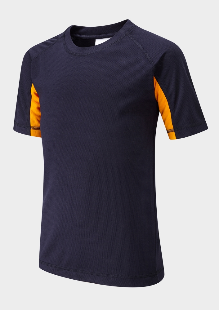 FALCON CONTRAST UNDERARM PRIMARY T-SHIRT, Falcon Primary Range