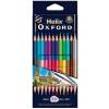 DUO COLOURING PENCILS X12, Stationery, Oxford Range