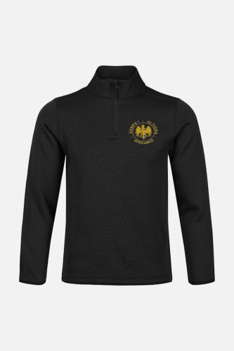 GBHS QTR ZIP MID-LAYER (OPTNL), Great Baddow High School, GBHS Sports Kit