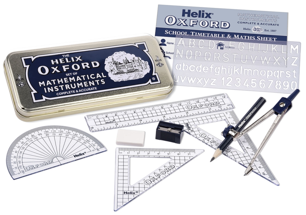 OXFORD CLASSIC MATHS SET, KEGS Optional Items, MHS Optional Items, St John Payne Optional Items, Stationery, Oxford Range, The Boswells School Optional Items, The Sandon School Optional Items, GBHS Optional Items