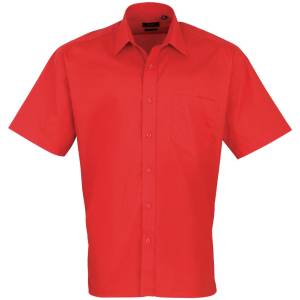POPLIN SHIRT SHORT SLEEVE, King Edward VI Grammar School, Clearance Shirts & Blouses, KEGS CLEARANCE