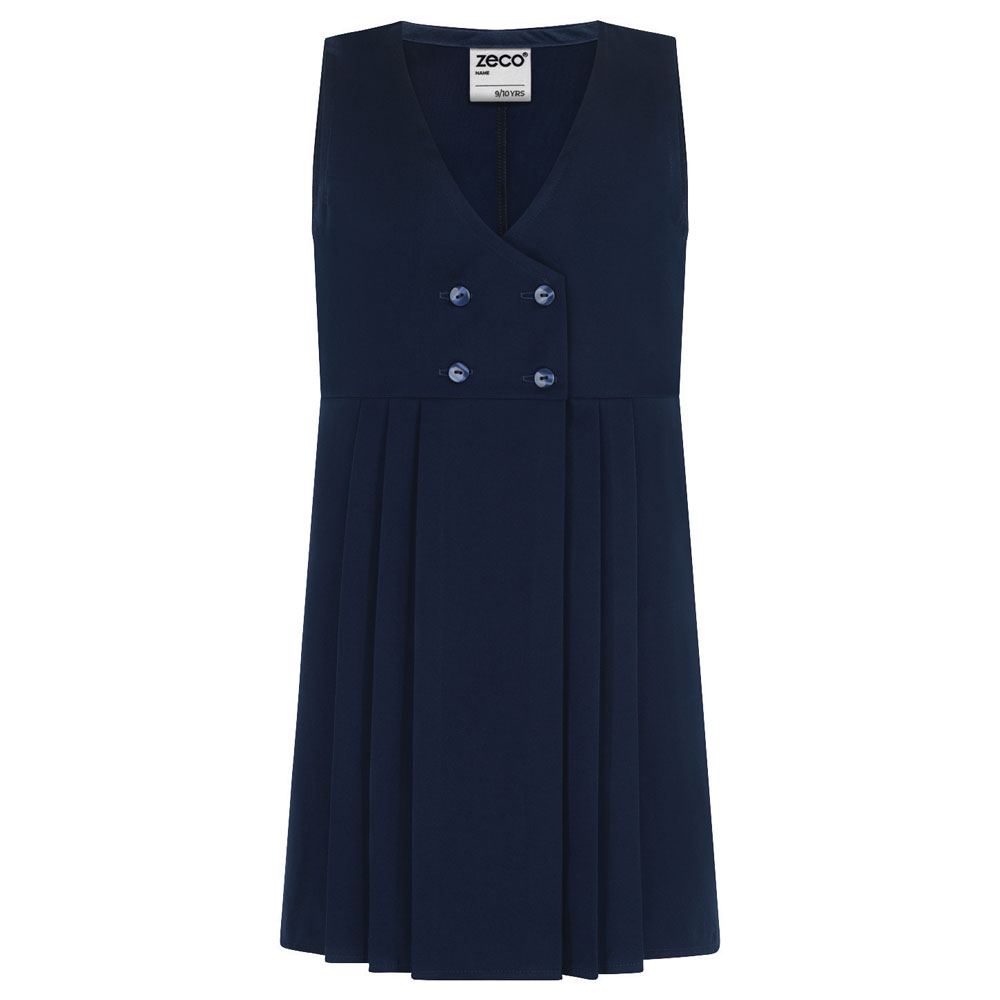 ZECO FOUR BUTTON PINAFORE, Pinafores