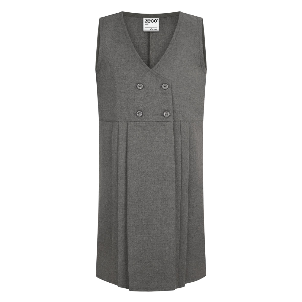 ZECO FOUR BUTTON PINAFORE, Pinafores