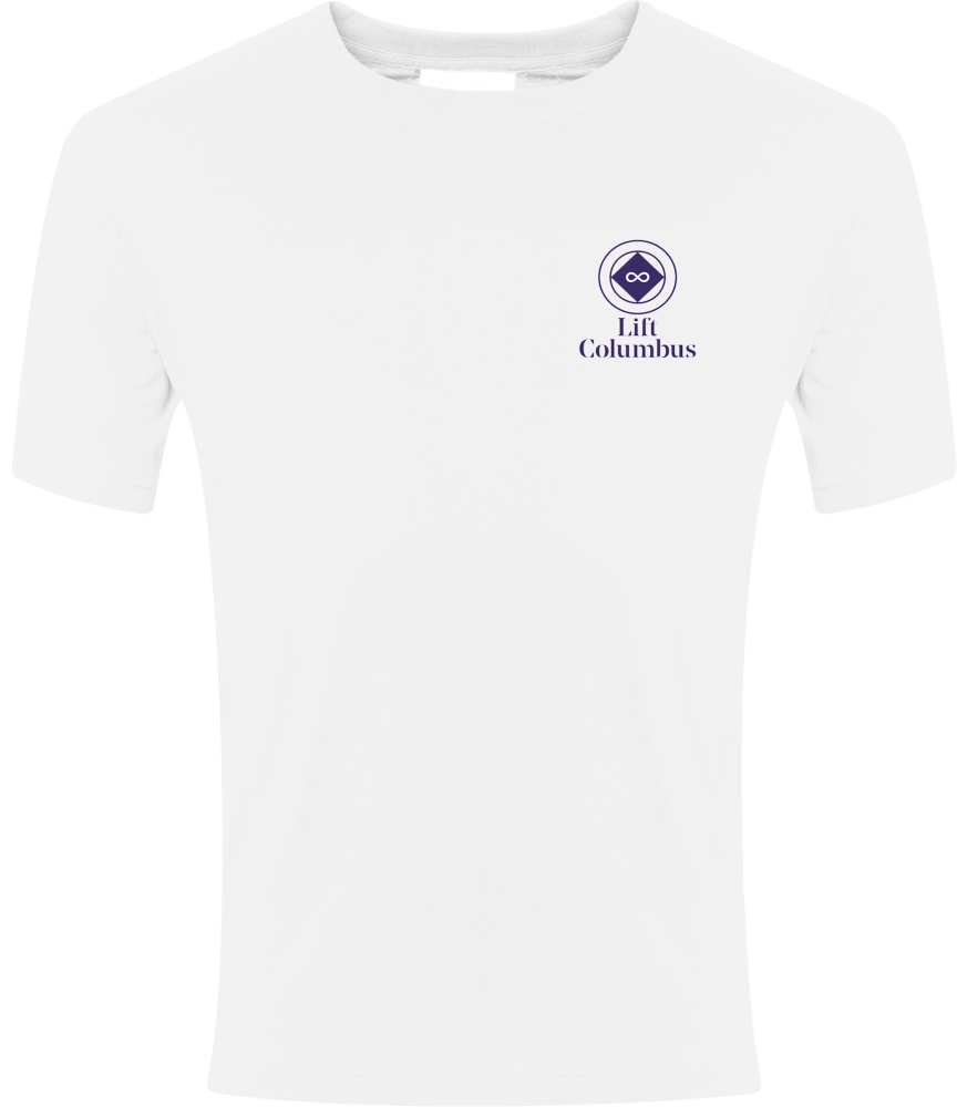 LIFT COLUMBUS PE T-SHIRT, Lift Columbus School and College 2025 NEW INTAKE ONLY