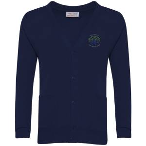 GREAT WALTHAM SWEAT CARDIGAN, Great Waltham Primary School, Great Waltham Primary School Uniform
