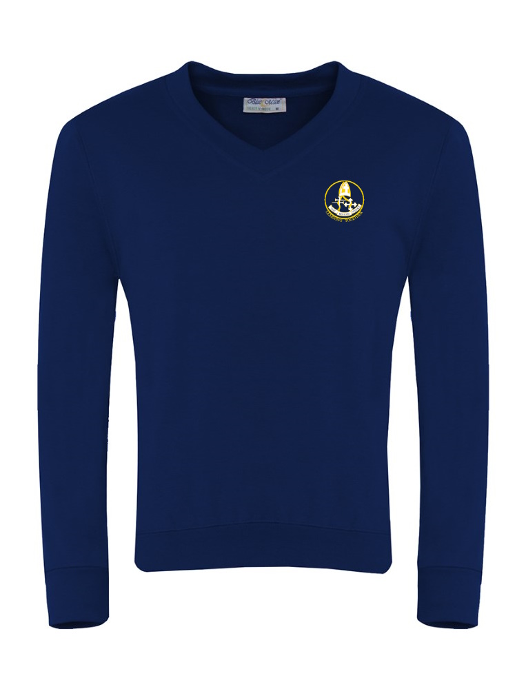 THE BISHOPS V-NECK SWEAT, The Bishops CofE RC Primary School, The Bishops CofE RC Primary School Uniform