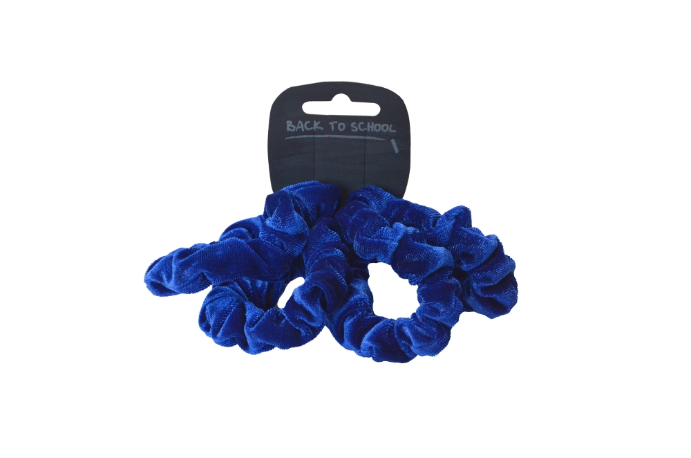 JERSEY SCRUNCHIE X4, Hair Accessories in Popular School Colours