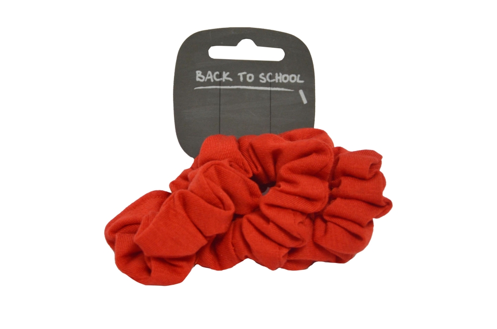 JERSEY SCRUNCHIE X 3, Hair Accessories in Popular School Colours