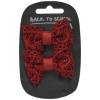 LACY BOWS X 2, Hair Accessories in Popular School Colours