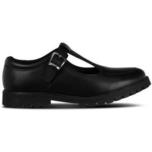 EMILY LEATHER SCHOOL SHOE, Girls School Shoes