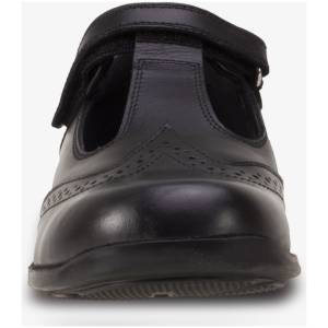 JANINE T-BAR LEATHER, Girls School Shoes