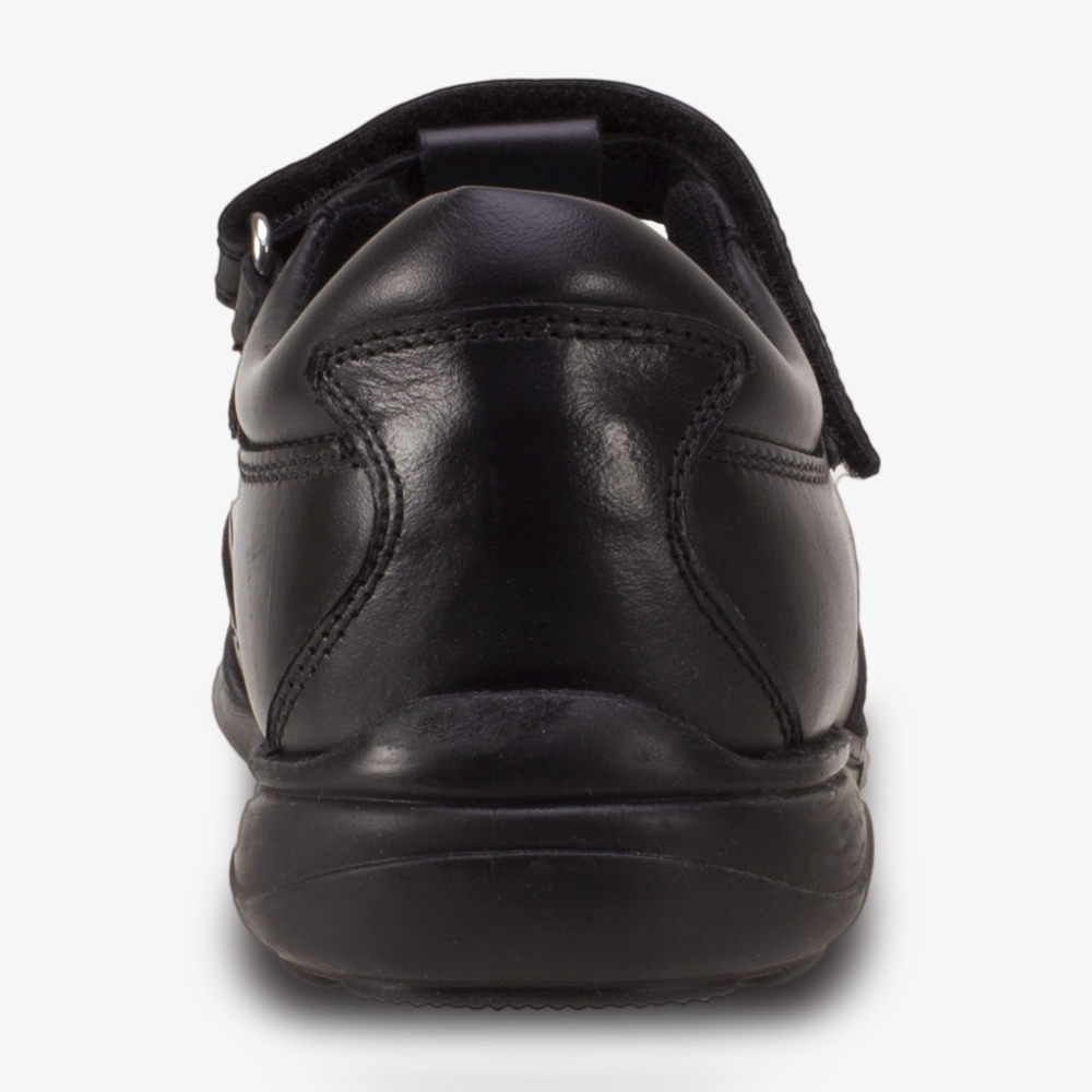 JANINE T-BAR LEATHER, Girls School Shoes