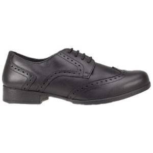 MEGHAN LEATHER SCHOOL SHOE, Girls School Shoes