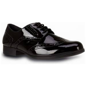 MEGHAN FULL PATENT SCHOOL SHOE, Girls School Shoes